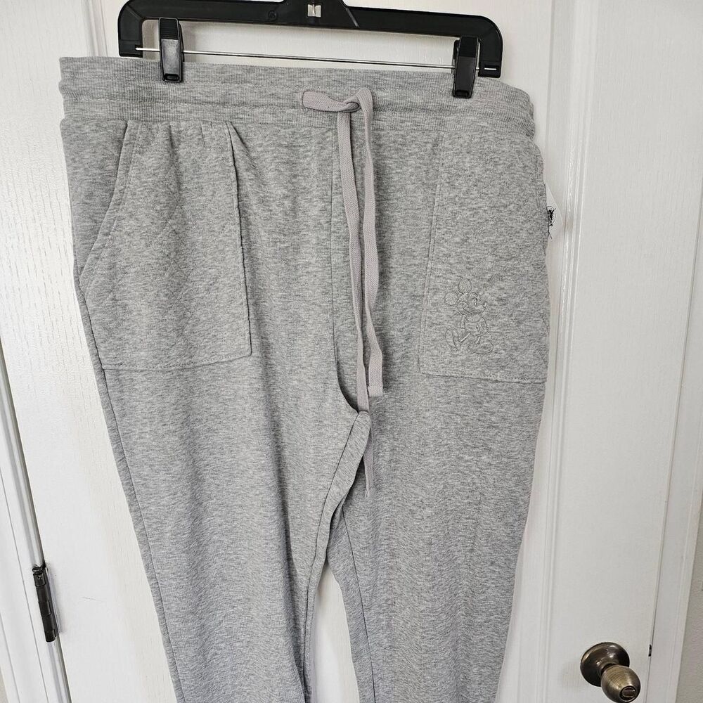 Disney Women's Grey Joggers-tracksuits